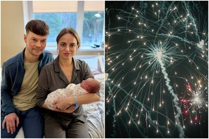 Naujųjų nakties stebuklas Klaipėdoje: mergytė gimė į dangų skriejant fejerverkams