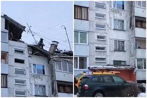 Rygą sukrėtė tragedija: įvykus sprogimui daugiabutyje žuvo gelbėtojas, gyventojai evakuoti