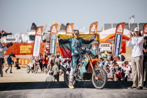 „Esu labai laimingas čia būdamas“: Dakaro naujokas davė sau pažadą