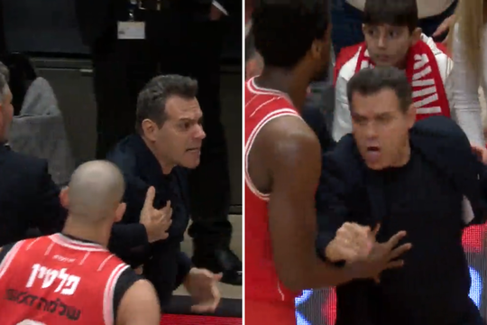 Izraelyje – D. Itoudžio pykčio priepuolis: pradėjo rėkti, jį sulaikyti turėjo visa komanda