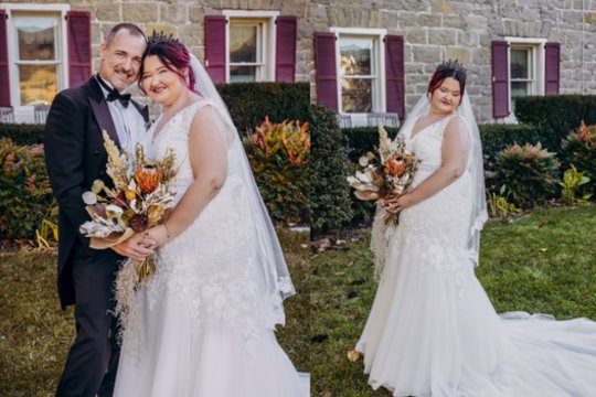 Šou „600 kilogramų seserys“ žvaigždė Amy ištekėjo: vestuvės vyko mistinėje smuklėje