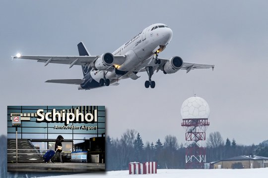 Sekmadienį Vilniaus oro uoste atšaukti keli skrydžiai – nurodė priežastis