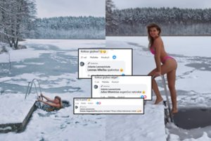 Į eketę įlindusią ir netikėtą prierašą brūkštelėjusią J. Leonavičiūtę užpuolė internautai: liejosi klausimai ir kirčiai