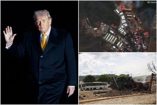 D. Trumpas jau siunčia įspėjimą Kolumbijai ir Meksikai: viena replika – iškalbinga 