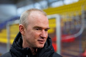 Vilniaus „Žalgiris“ prieš sezoną nusiėmė ne visas kaukes: pirmoje treniruotėje – vadovo mįslė