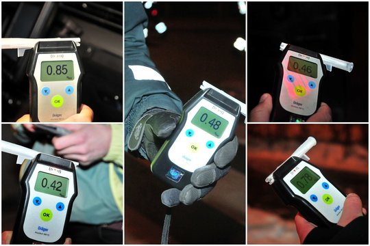 Policijos reidai Klaipėdos apskrityje: įkliuvo 10 girtų vairuotojų, nustatyti 109 greičio viršijimo atvejai