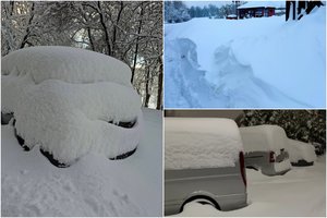 Sniego užklotų Lietuvos rajonų gyventojai gelbėjasi kaip gali: atvirai pasakoja, su kuo susidūrė