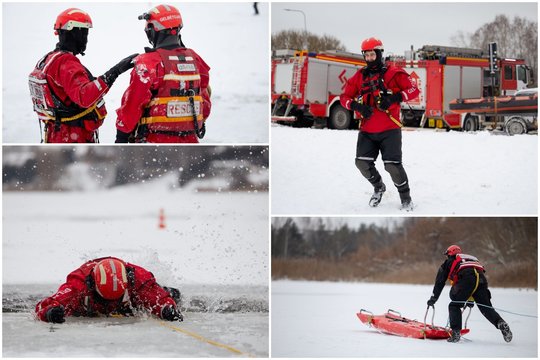 PAGD: šiemet dėl neatsargaus elgesio ant ledo užfiksuotos jau dvi žūtys, pernai – šešios