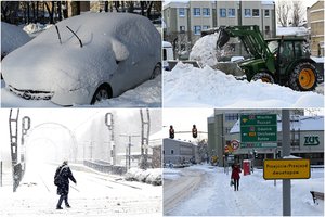 Snygis sukaustė ne tik Lietuvą: dalyje Europos – chaosas, atšaukti šimtai skrydžių