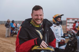 Dakaro ralis apkarto debiutantui: po gedimo greičio ruožo nebaigė E. Sokolovski