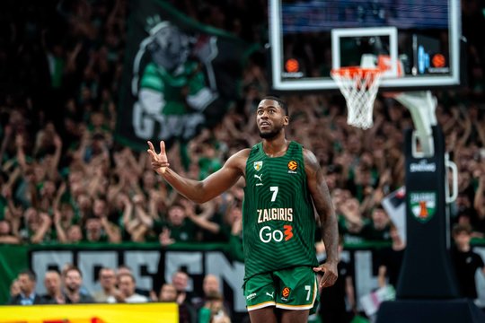 Gražiausių pirmosios Eurolygos pusės žalgiriečių epizodų viršūnėje – M. Wrighto skrydis