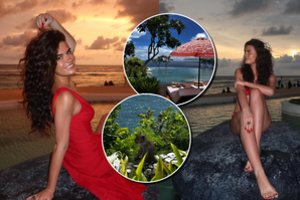 Gražuolė S. Pancerevaitė žiemą iškeitė į egzotiką: pademonstravo stulbinantį įvaizdį