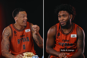 „Ryto“ legionieriai išbandė lietuviškus produktus: vienu gėrimu pasišlykštėjo