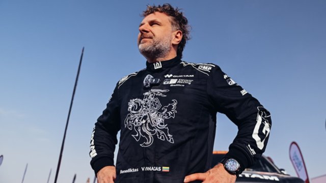 B. Vanagas pasidalijo įspūdžiais po 3-ojo greičio ruožo: trasa buvo itin permaininga 