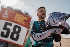 Su karščiavimu Dakare kovojantis D. Karka rimtesnės pagalbos iš bivako medikų negavo