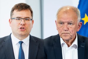 Laidoje – V. P. Andriukaičio ir L. Kasčiūno konfliktas: skriejo kaltinimai dėl katino ir „pragerto balsavimo“