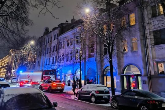 Nelaimė Kauno centre: pagalbos prireikė moteriai