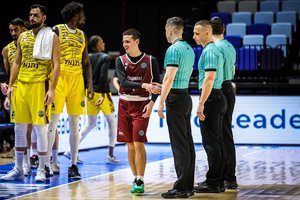 Krepšinio parodija FIBA Čempionų lygoje: rungtynės baigėsi vos per 7 minutes