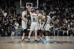 Kosminis S. Francisco dėjimas nepadėjo: „Žalgiris“ išvykoje nusileido „Virtus“