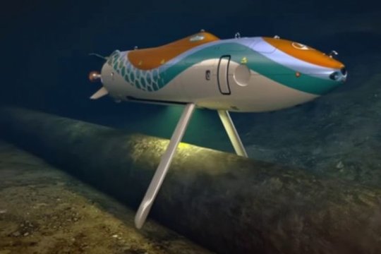 Nauja grėsmė Baltijos jūroje: Rusija kuria „mokslinius“ povandeninius dronus, skirtus kabelių ir vamzdynų naikinimui