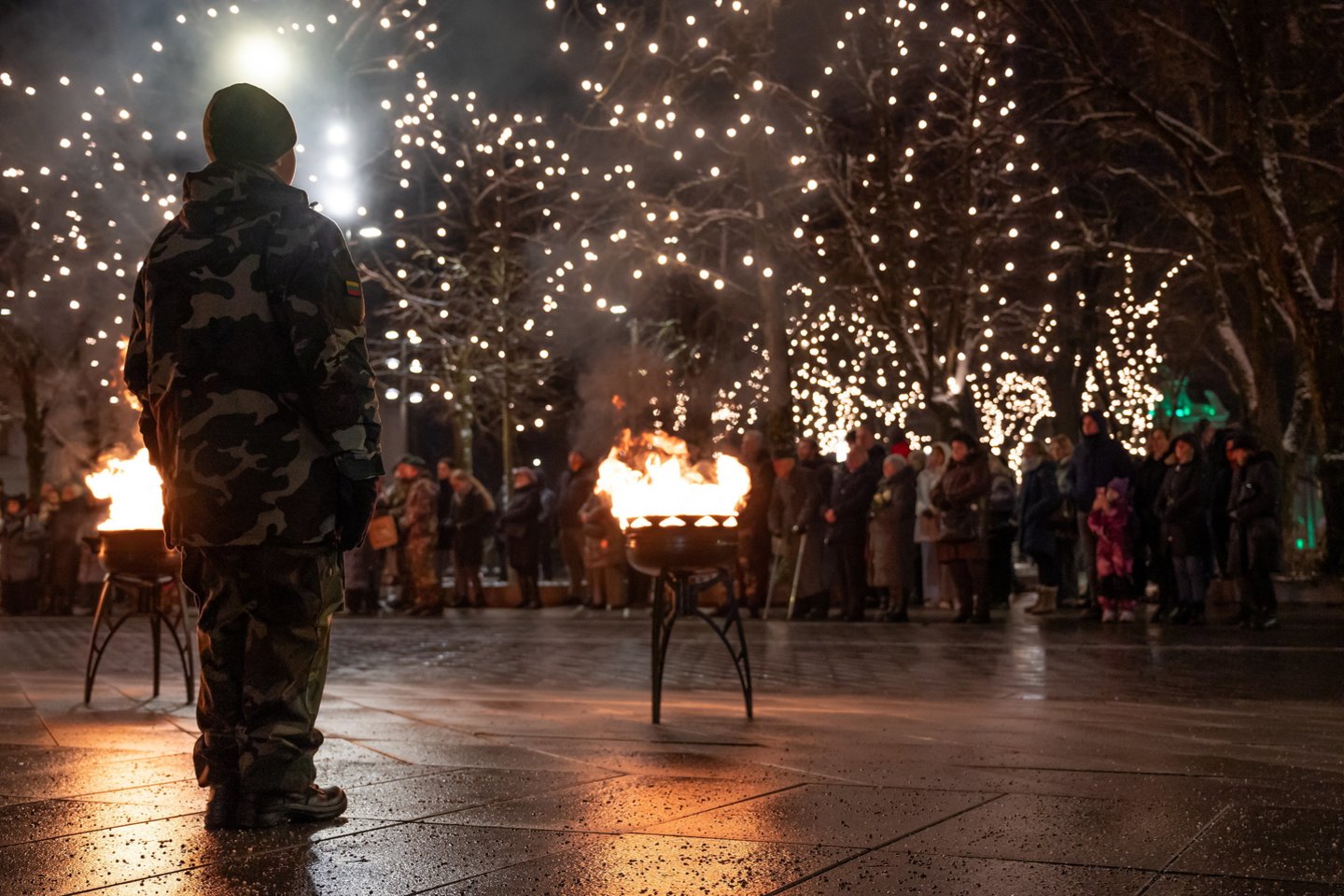 Sausio įvykių minėjimas