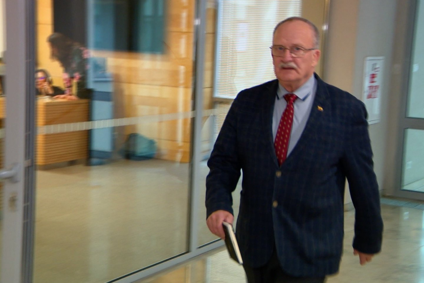 Žvilgsnis į Seimo narių kaklaraiščius: kolekcijose – ir garsiausių pasaulio mados namų vardai.<br> LNK nuotr.