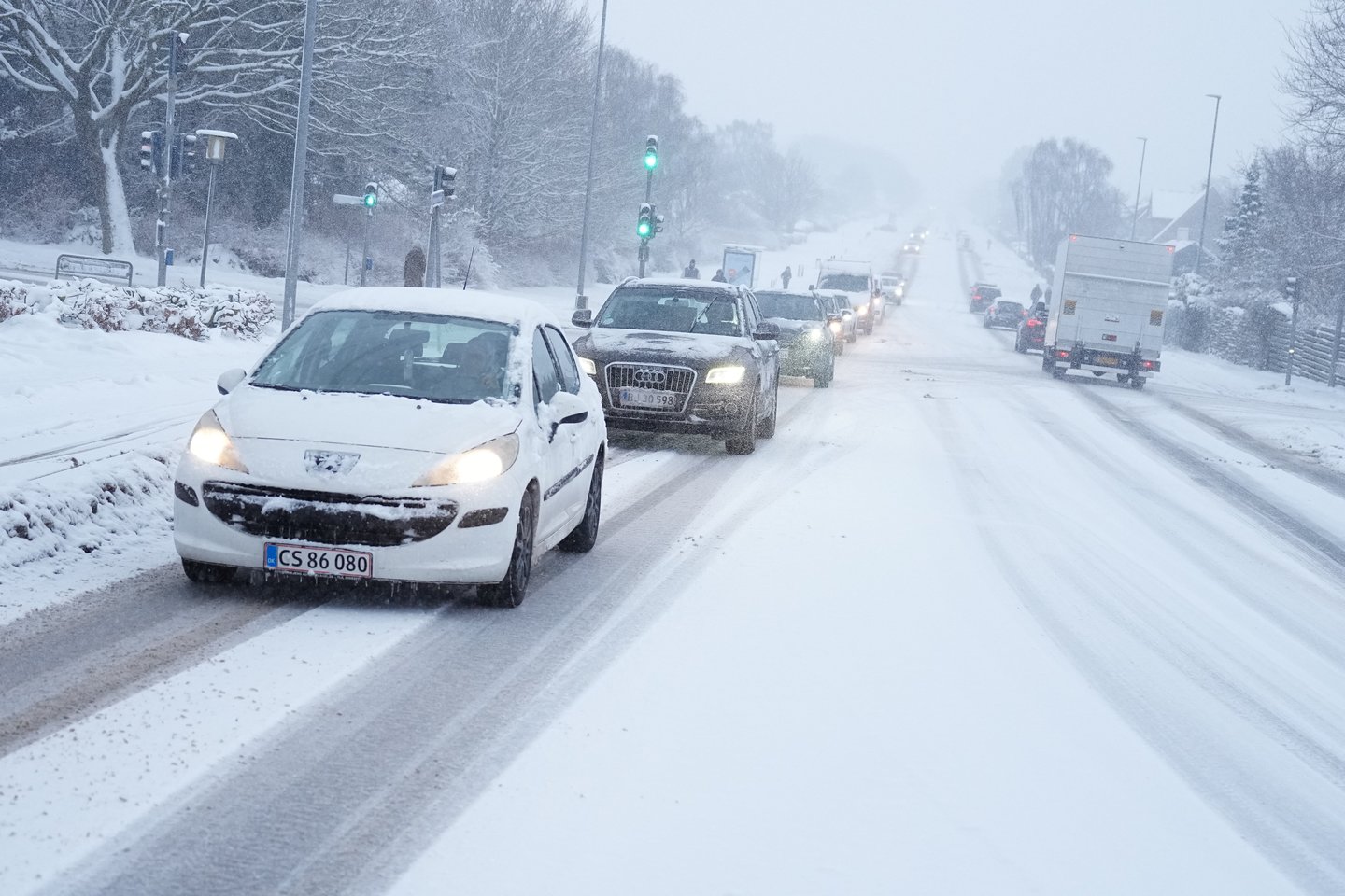 Sniegas ir šaltis Europoje.<br> EPA-ELTA nuotr.