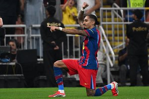 „Barcelona“ Saudo Arabijoje be vargo žengė į Ispanijos Supertaurės finalą