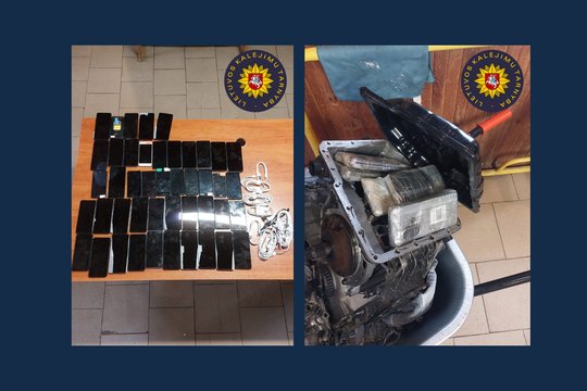 Pravieniškių 2-ojo kalėjimo kaliniams bandyta perduoti net 45 telefonus