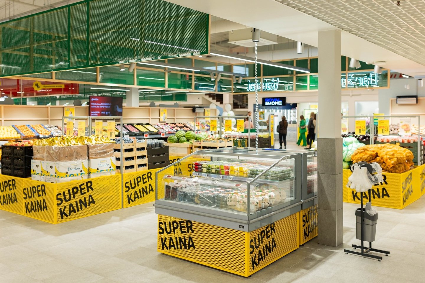 IKI - arčiau tavęs ir su įvairiomis naudingomis akcijomis pirkėjams.