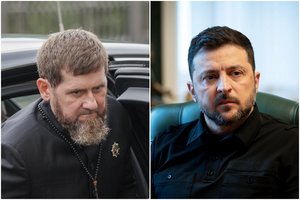 R. Kadyrovas pratrūko: išsityčiojo iš V. Zelenskio