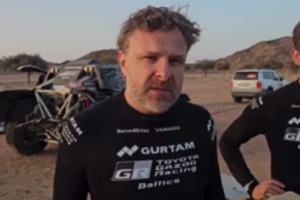 Į avariją patekęs B. Vanagas pateikė naujausią žinią: papasakojo, kas nutiko trasoje