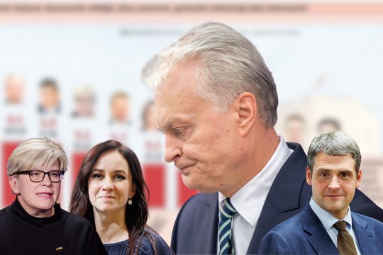 Naujausi reitingai – iškalbingi: į duobę įstumtas G. Nausėda prisikasė iki R. Pakso, nepatiks ir I. Ruginienei
