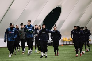 FK „Kauno Žalgiris“ susirinko į pirmą 2026 m. treniruotę