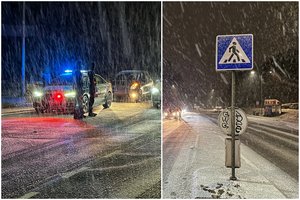 Vilniuje automobilis partrenkė į mokyklą ėjusią 14-metę