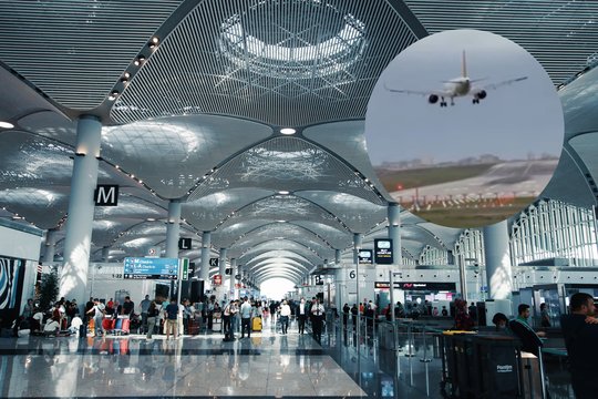 Sudėtingos oro sąlygos – ne tik Lietuvoje: galinga audra lėktuvą blaškė kaip šapelį