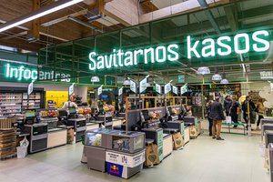 Šiame prekybos tinkle – pirmosios tokios kasos Lietuvoje: kas keičiasi