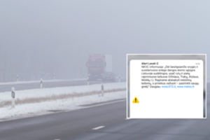 Dėl daugybės sniego – įspėjimas visoje Lietuvoje: ką būtina žinoti