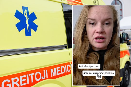 Po kilusio ažiotažo dėl išvarymo iš ligoninės priimamojo D. Virbilaitė sulaukė klinikų skambučio: „Privalėjo priimti“