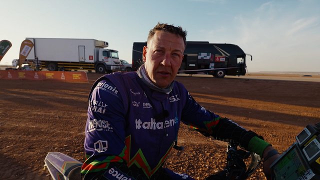 S. Klevinskas – apie kupiną išbandymų dieną: į kelias kopas neįvažiavau, keliskart apsiverčiau 