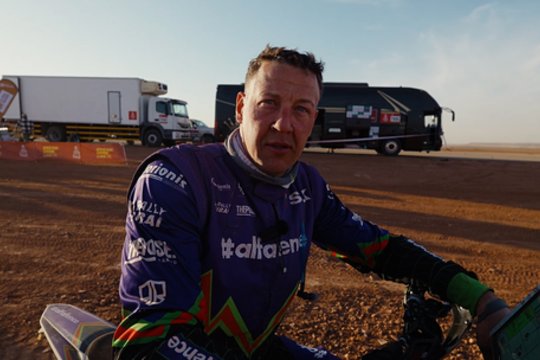 S. Klevinskas – apie kupiną išbandymų dieną: į kelias kopas neįvažiavau, keliskart apsiverčiau 