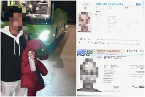 Migrantų kelionę maršrutiniu autobusu iš Latvijos į Berlyną sustabdė Lietuvos pasieniečiai