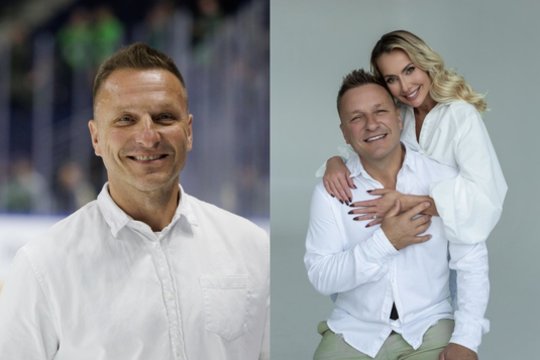 Po trečiųjų skyrybų atsitiesęs Darius Kasparaitis vedė mylimąją Daivą