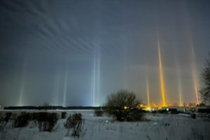 Lietuvos danguje – įspūdingo grožio reiškinys: žmonės puolė fotografuoti