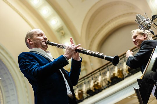 LKO ir klarnetininkas R. Hendrikxas publikai dovanojo didybę ir aistrą muzikos garsuose