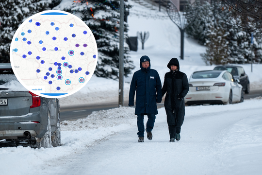 To nebuvo dvejus metus: sinoptikai skelbia, kur Lietuvoje temperatūra nukrito žemiausiai
