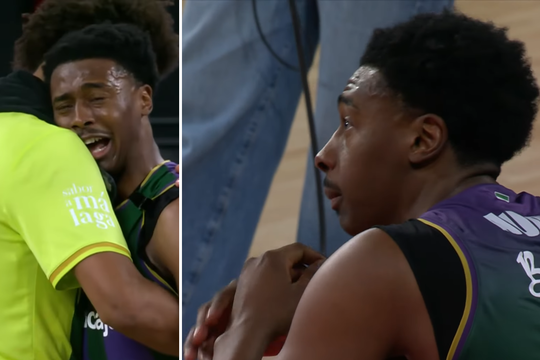 Širdį verianti akimirka: netekęs mamos vedė komandą į pergalę, po kovos negalėjo sulaikyti ašarų