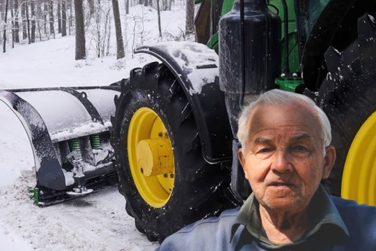 Dėl nevalomo kelio vieno miestelio gyventojai stoja į kovą