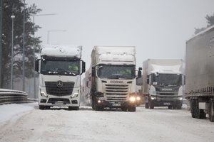 Vilniaus eismą užkišus keliems vilkikams, atskleidė klaidą, kurios niekas iki šiol neįvardijo: „Pataupė“