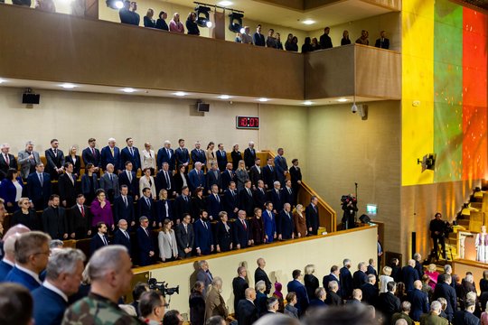 Laisvės premijos laureato T. Šerno kalboje – duoklė moterims politikėms ir legendinė D. Grybauskaitės frazė